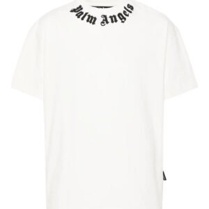 Angels Neck Logo Tee Cream
