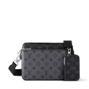 LV Trio Messenger Black/Grey