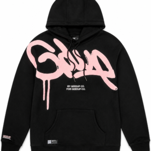 GDUP Handstyle Hoodie Pink
